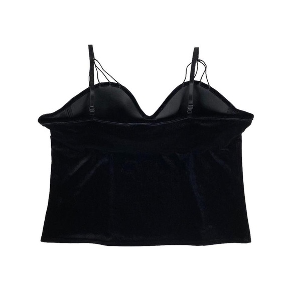 Principles bustier velvet beaded cami top - plus size 18 - Picture 4 of 4